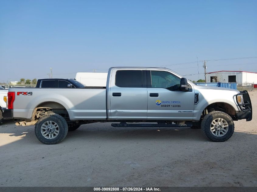 2019 Ford F350 Super Duty VIN: 1FT8W3BT7KED55036 Lot: 39892808