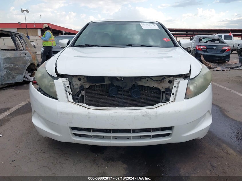 2010 Honda Accord 2.4 Ex-L VIN: 1HGCP2F80AA190087 Lot: 39892817