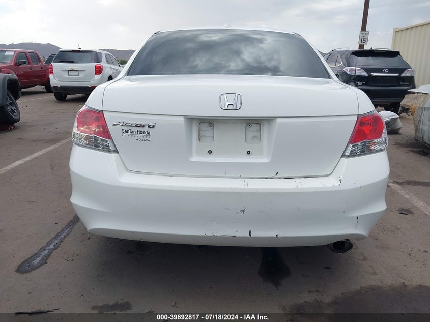 2010 Honda Accord 2.4 Ex-L VIN: 1HGCP2F80AA190087 Lot: 39892817