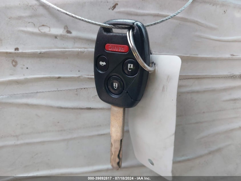 2010 Honda Accord 2.4 Ex-L VIN: 1HGCP2F80AA190087 Lot: 39892817