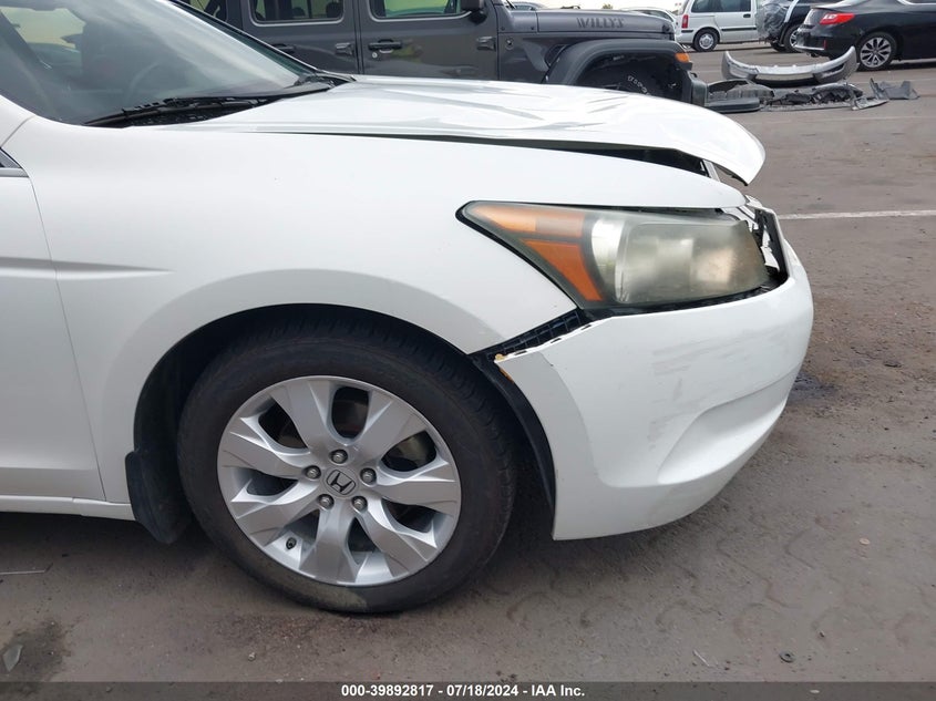 2010 Honda Accord 2.4 Ex-L VIN: 1HGCP2F80AA190087 Lot: 39892817