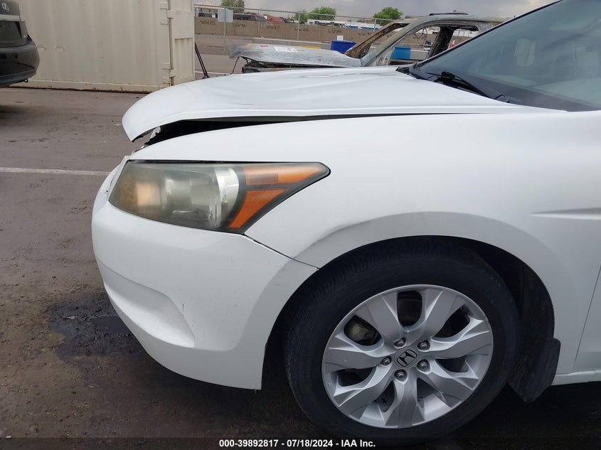 2010 Honda Accord 2.4 Ex-L VIN: 1HGCP2F80AA190087 Lot: 39892817