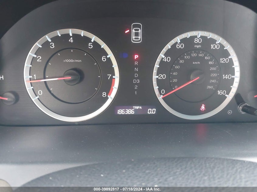 2010 Honda Accord 2.4 Ex-L VIN: 1HGCP2F80AA190087 Lot: 39892817