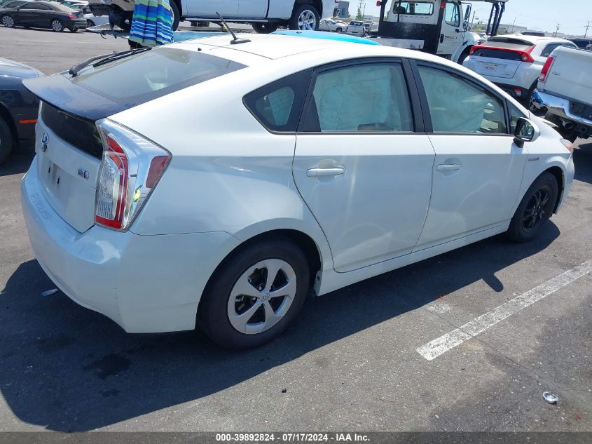 JTDKN3DU6E1745474 2014 Toyota Prius Four