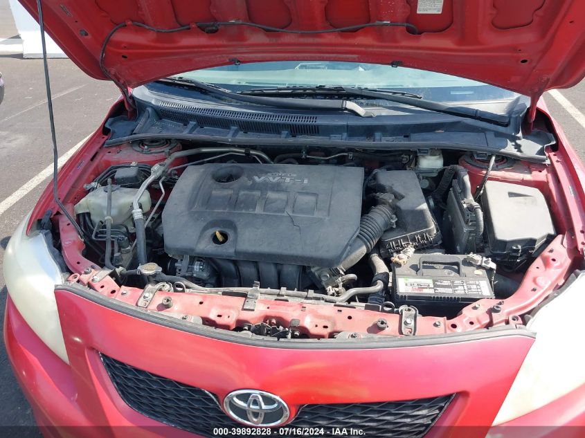 2010 Toyota Corolla Le VIN: 2T1BU4EE5AC380498 Lot: 39892828