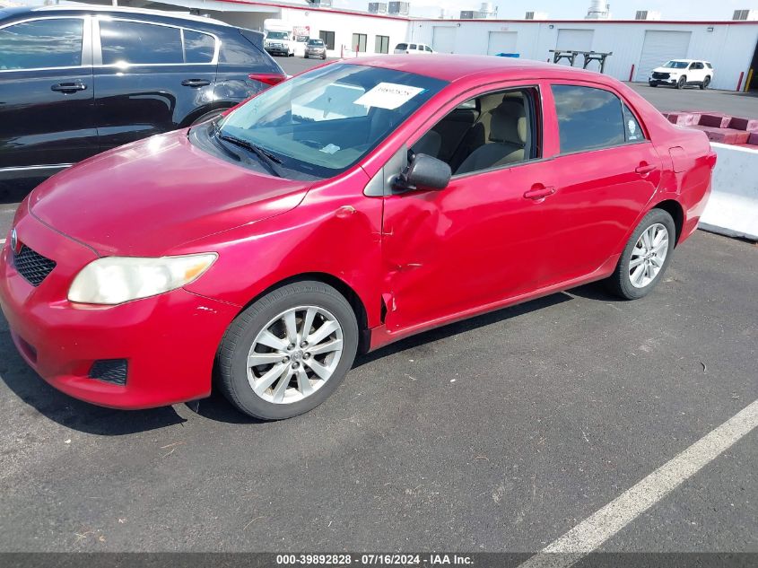 2010 Toyota Corolla Le VIN: 2T1BU4EE5AC380498 Lot: 39892828