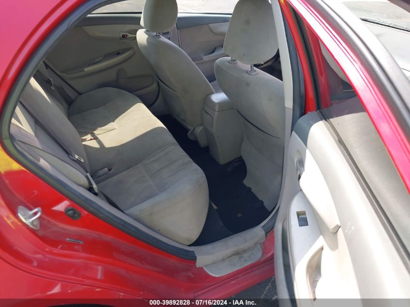 2010 Toyota Corolla Le VIN: 2T1BU4EE5AC380498 Lot: 39892828