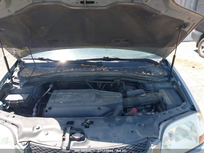 2001 Acura Mdx VIN: 2HNYD18811H540441 Lot: 39892871