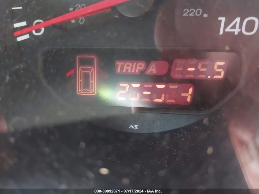 2001 Acura Mdx VIN: 2HNYD18811H540441 Lot: 39892871