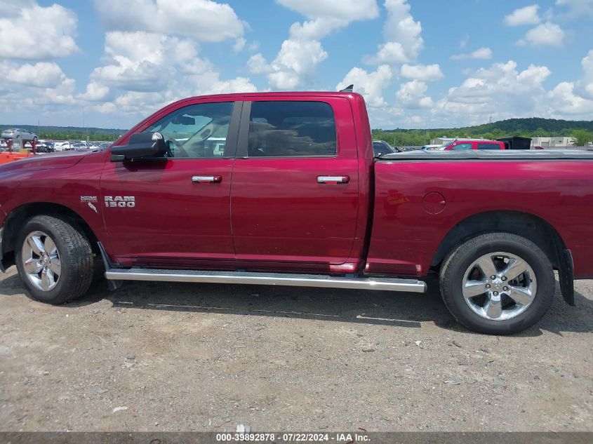 2018 Ram 1500 Big Horn 4X4 6'4 Box VIN: 1C6RR7TT1JS186110 Lot: 39892878