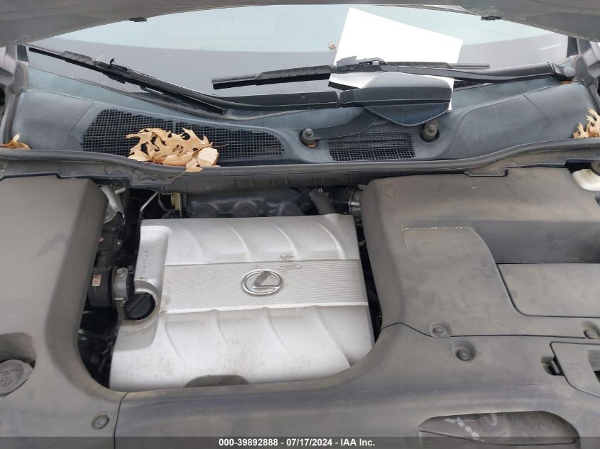 2011 Lexus Rx 350 VIN: 2T2ZK1BA1BC052853 Lot: 39892888