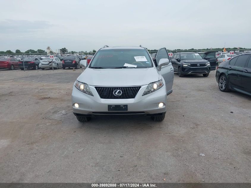 2011 Lexus Rx 350 VIN: 2T2ZK1BA1BC052853 Lot: 39892888