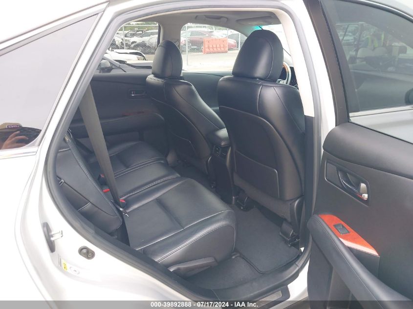 2011 Lexus Rx 350 VIN: 2T2ZK1BA1BC052853 Lot: 39892888