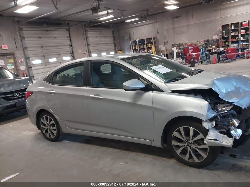 2017 Hyundai Accent Se VIN: KMHCT4AE3HU337011 Lot: 39892912