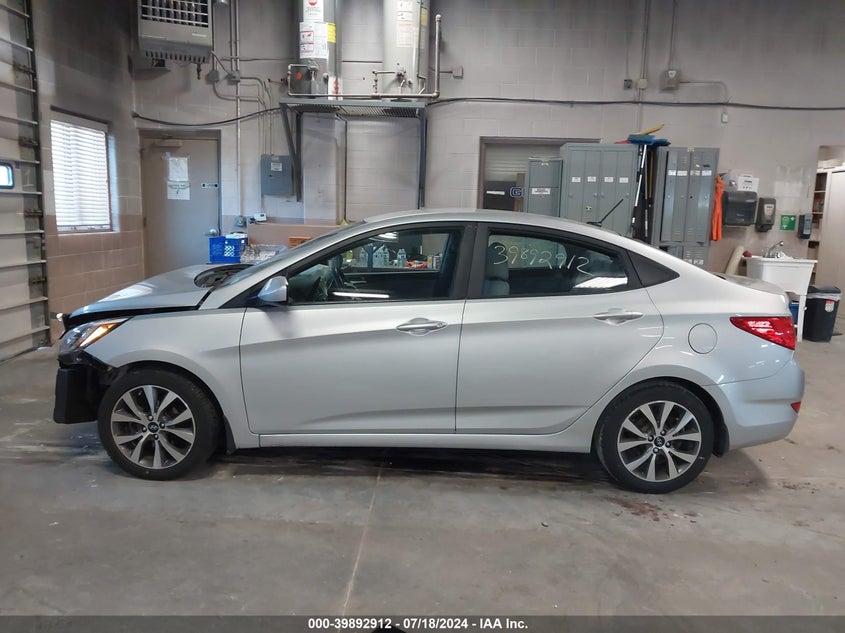 2017 Hyundai Accent Se VIN: KMHCT4AE3HU337011 Lot: 39892912