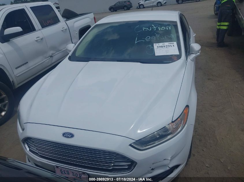 2014 Ford Fusion Se VIN: 1FA6P0HD4E5376343 Lot: 39892913