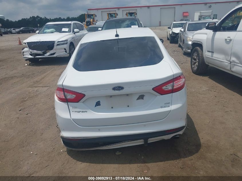 2014 Ford Fusion Se VIN: 1FA6P0HD4E5376343 Lot: 39892913