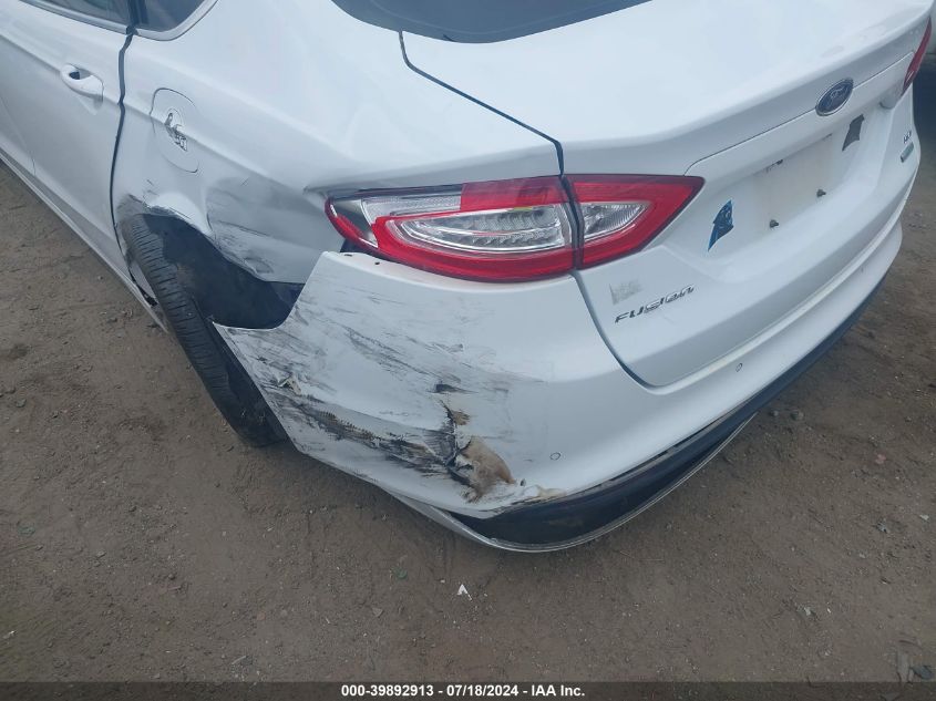 2014 Ford Fusion Se VIN: 1FA6P0HD4E5376343 Lot: 39892913