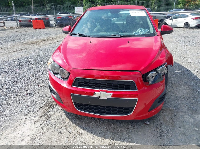 2012 Chevrolet Sonic 2Ls VIN: 1G1JA5SH5C4227465 Lot: 39892915