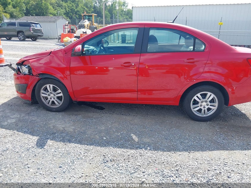 2012 Chevrolet Sonic 2Ls VIN: 1G1JA5SH5C4227465 Lot: 39892915