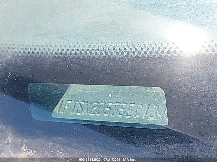 2005 Ford F250 Super Duty VIN: 1FTSX20585EC13400 Lot: 39892920