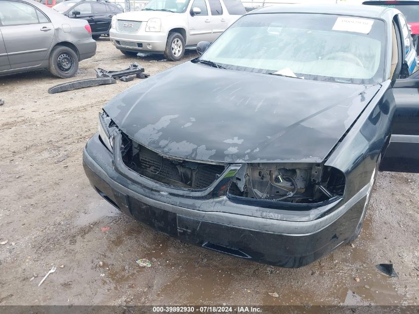 2001 Chevrolet Impala VIN: 2G1WF55E419237245 Lot: 39892930