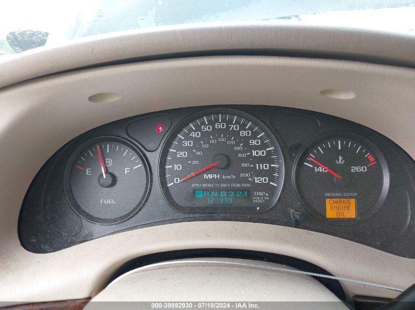 2001 Chevrolet Impala VIN: 2G1WF55E419237245 Lot: 39892930