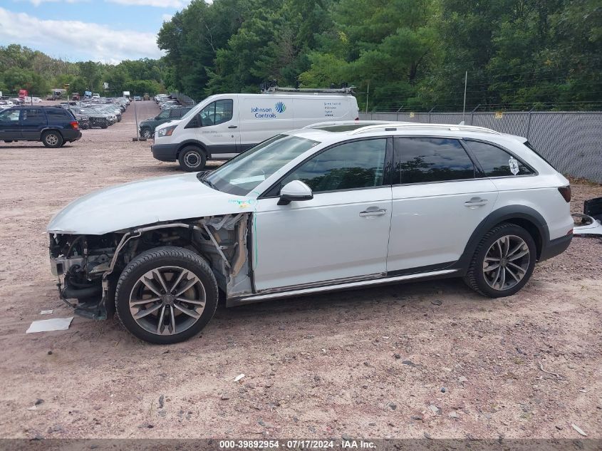 2018 Audi A4 Allroad 2.0T Premium/2.0T Tech Premium VIN: WA18NAF47JA218575 Lot: 39892954