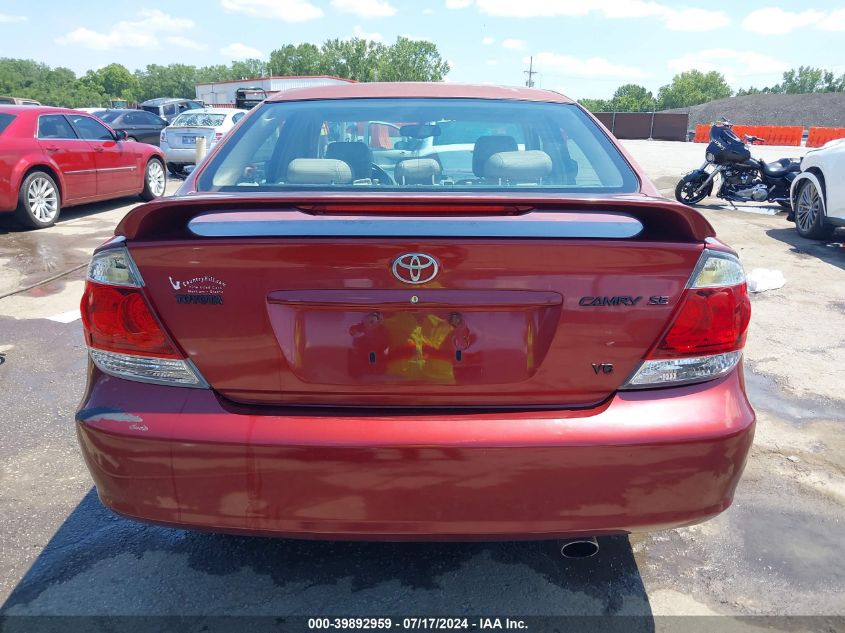 2005 Toyota Camry Se V6 VIN: 4T1BA32K35U508366 Lot: 39892959