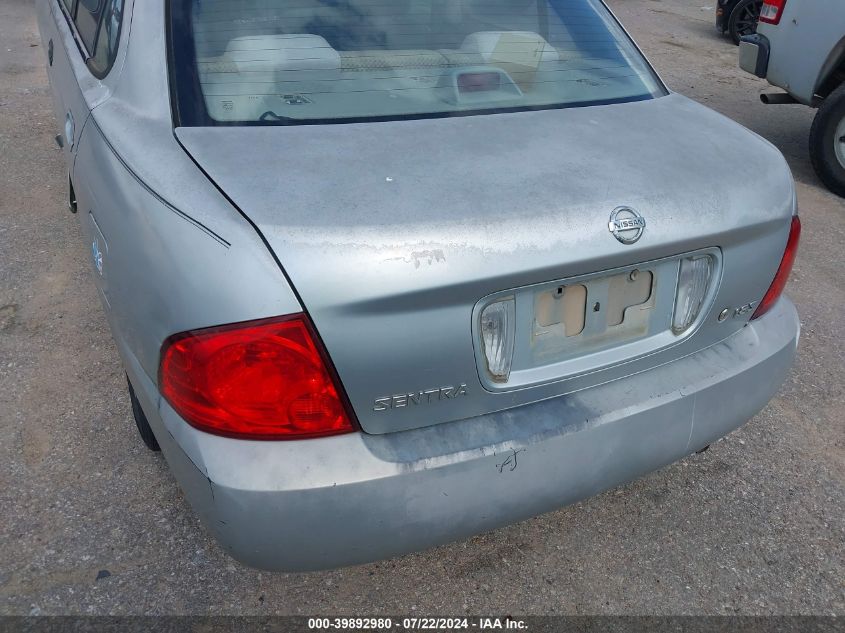 2004 Nissan Sentra 1.8S VIN: 3N1CB51D84L859855 Lot: 39892980