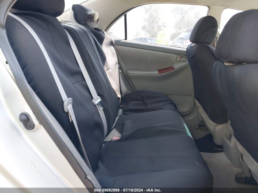 2003 Toyota Corolla Le VIN: 1NXBR38E73Z138448 Lot: 39892998