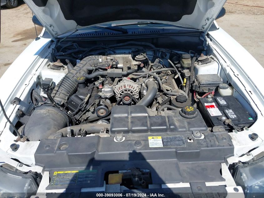 2002 Ford Mustang Gt VIN: 1FAFP45X42F167745 Lot: 39893006