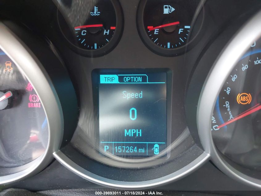 2014 Chevrolet Cruze 1Lt Auto VIN: 1G1PC5SB2E7221026 Lot: 39893011