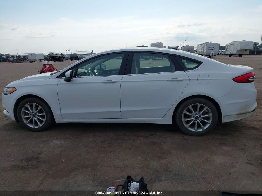 2017 FORD FUSION SE - 3FA6P0HD5HR258156