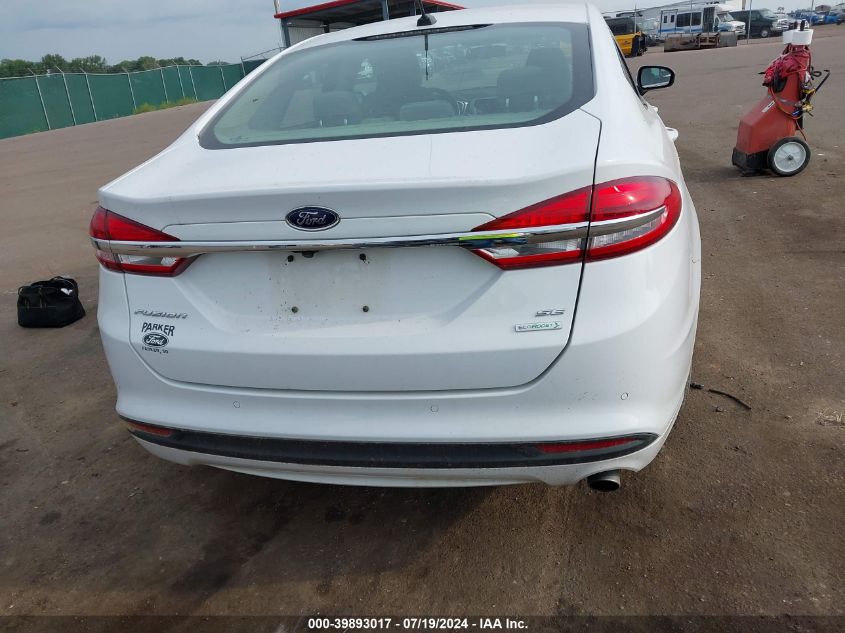 2017 FORD FUSION SE - 3FA6P0HD5HR258156