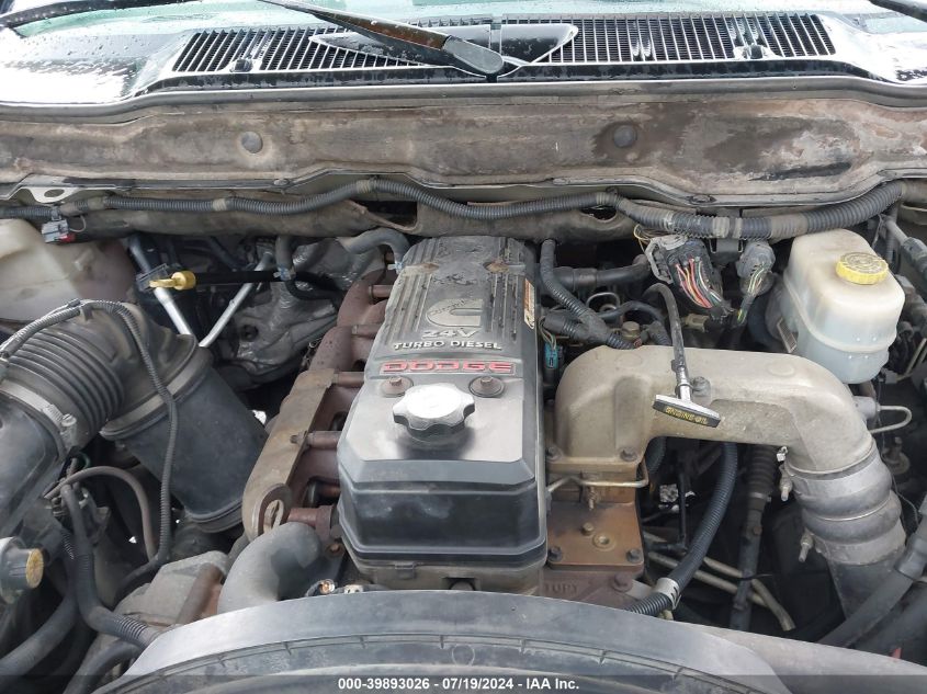 2006 Dodge Ram 2500 Laramie VIN: 3D7KS29C26G192690 Lot: 39893026