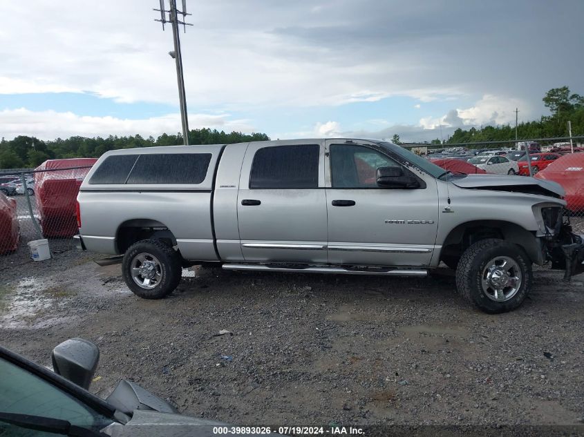2006 Dodge Ram 2500 Laramie VIN: 3D7KS29C26G192690 Lot: 39893026