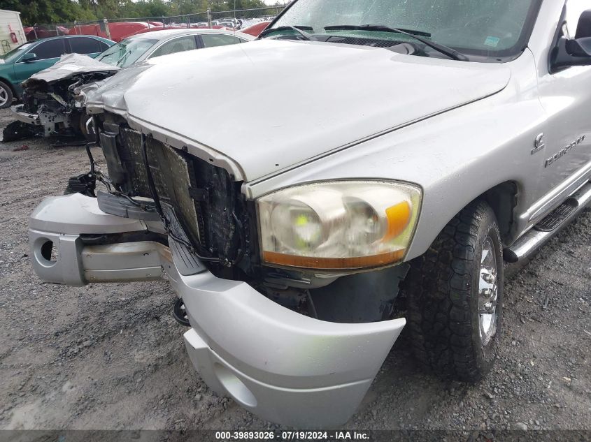 2006 Dodge Ram 2500 Laramie VIN: 3D7KS29C26G192690 Lot: 39893026