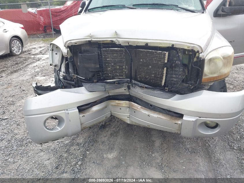 2006 Dodge Ram 2500 Laramie VIN: 3D7KS29C26G192690 Lot: 39893026