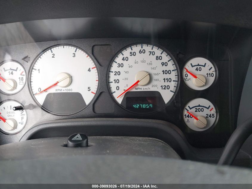 2006 Dodge Ram 2500 Laramie VIN: 3D7KS29C26G192690 Lot: 39893026