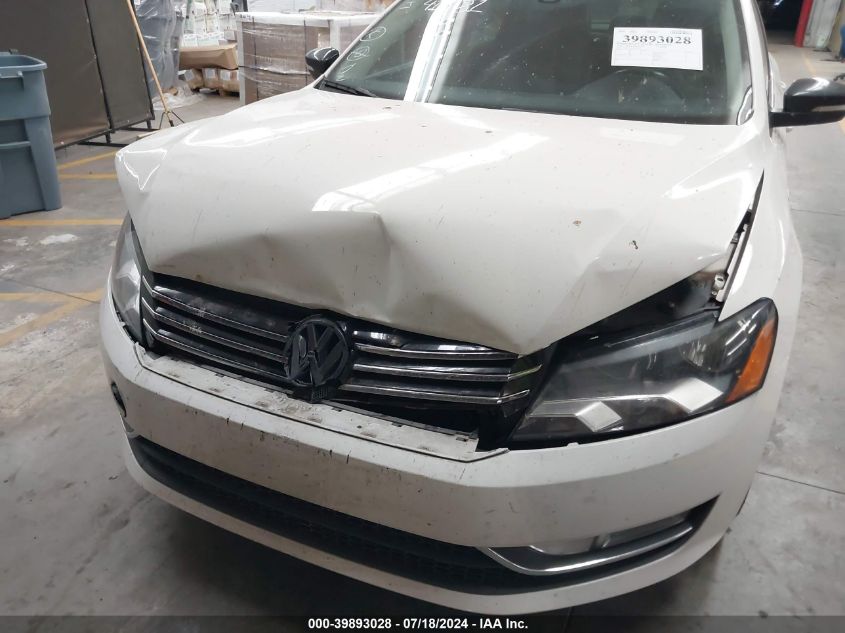 2015 Volkswagen Passat Se VIN: 1VWBT7A30FC072239 Lot: 39893028