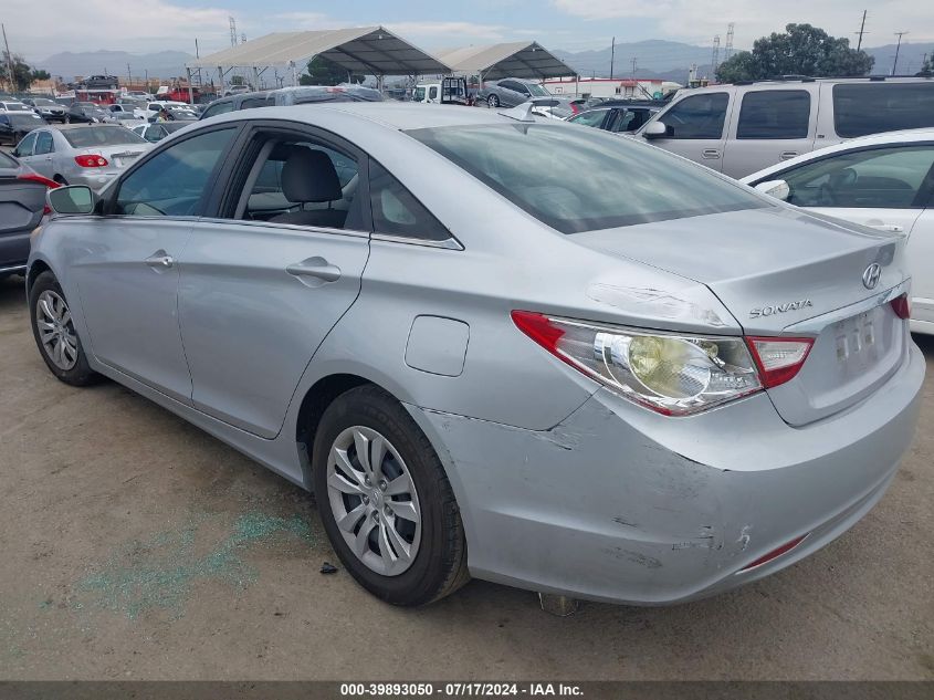 2012 Hyundai Sonata Gls VIN: 5NPEB4AC7CH496891 Lot: 39893050