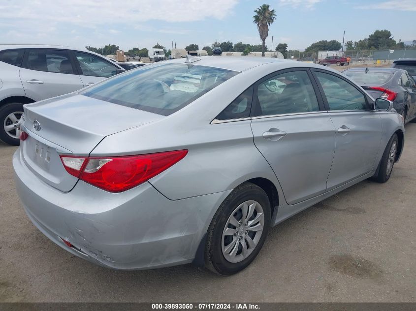 2012 Hyundai Sonata Gls VIN: 5NPEB4AC7CH496891 Lot: 39893050