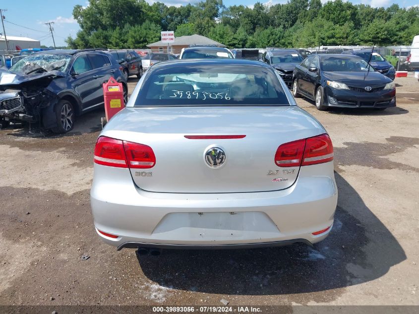 2012 Volkswagen Eos Komfort VIN: WVWBW7AHXCV000745 Lot: 39893056