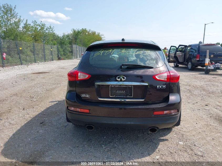 2010 Infiniti Ex35 Journey VIN: JN1AJ0HR7AM753672 Lot: 39893063