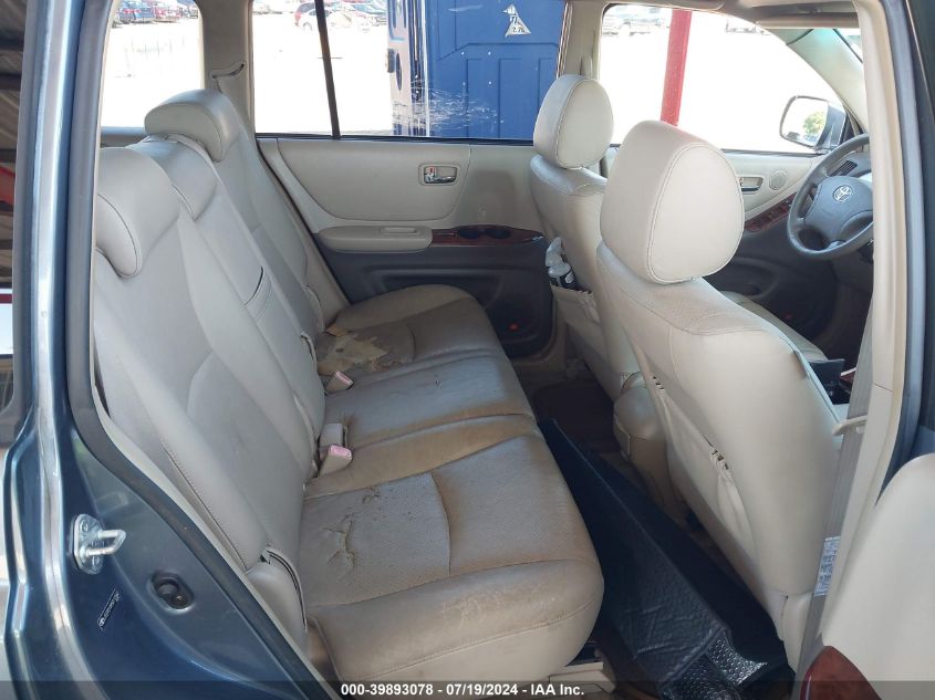 2005 Toyota Highlander Limited V6 VIN: JTEEP21A950112562 Lot: 39893078