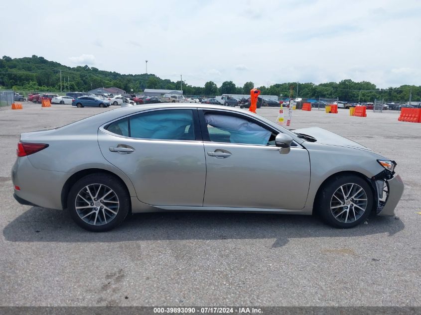 2016 Lexus Es 350 VIN: 58ABK1GG8GU009516 Lot: 39893090