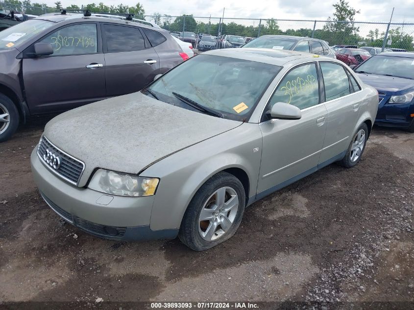 WAULT68E13A141470 | 2003 AUDI A4