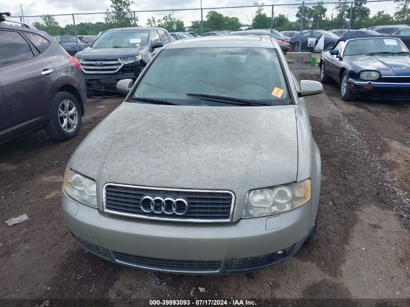 WAULT68E13A141470 | 2003 AUDI A4