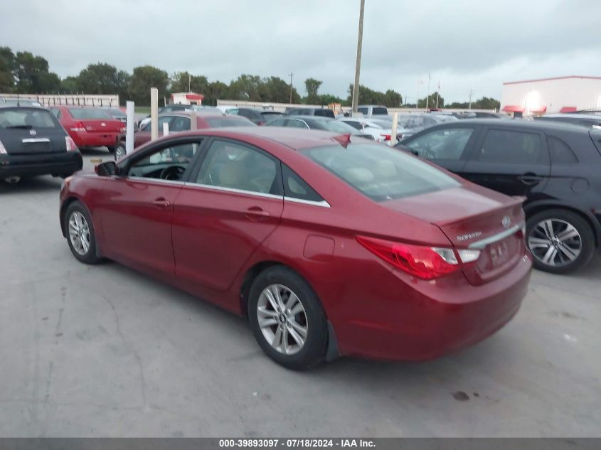 2013 Hyundai Sonata Gls VIN: 5NPEB4AC9DH666539 Lot: 39893097